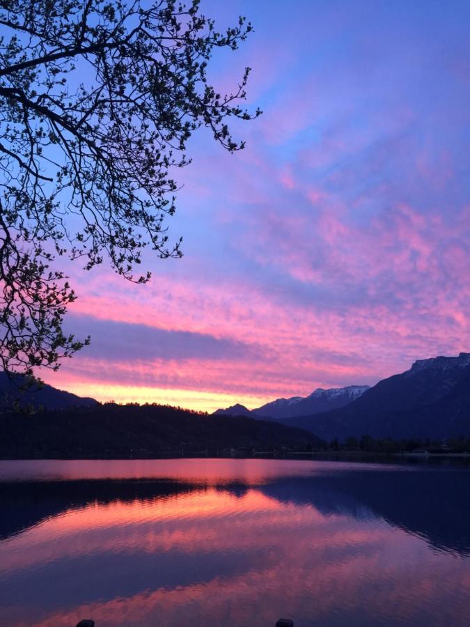 Paradiso Sul Lago Calceranica al Lago Eksteriør bilde