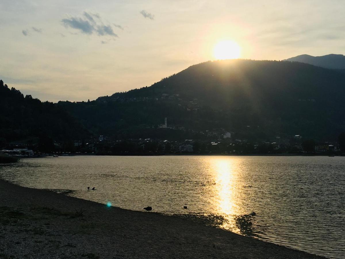 Paradiso Sul Lago Calceranica al Lago Eksteriør bilde